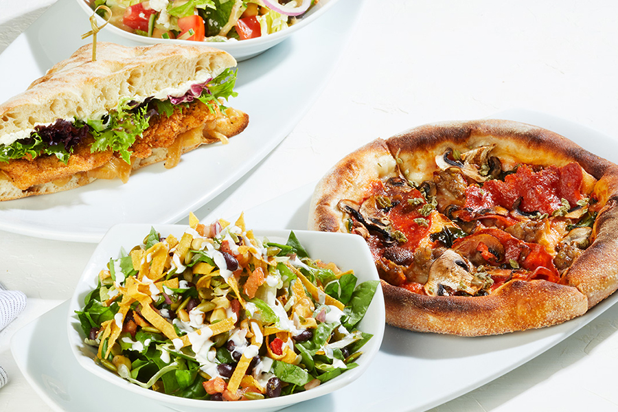 Lunch Duos Menu at California Pizza Kitchen