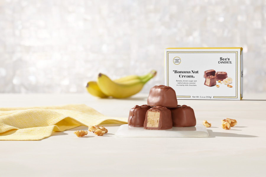 Banana Nut Creams at See’s Candies