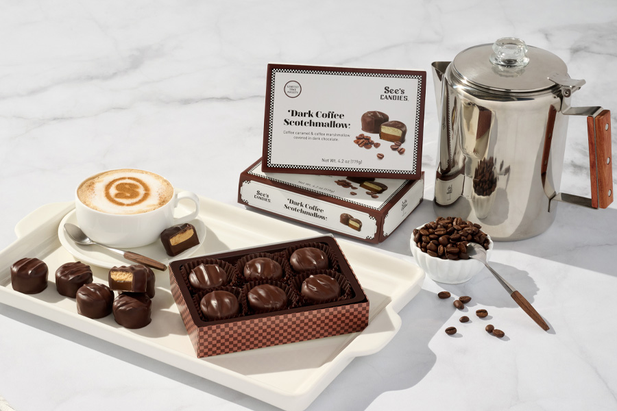 Dark Coffee Scotchmallow at See’s Candies