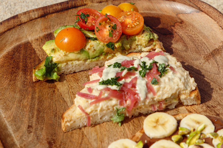 New Artisan Toasts at Paradise Bowls