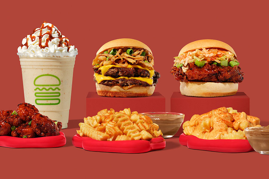 Korean-Style Menu at Shake Shack