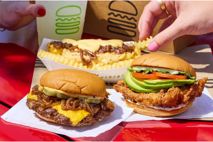 West Coast Menu at Shake Shack
